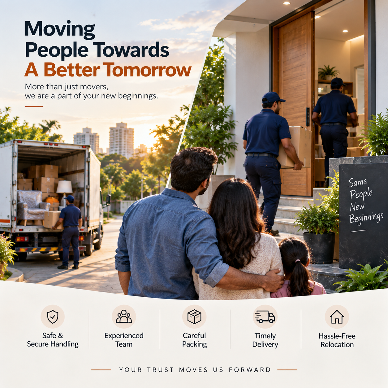 Shree Ram Packers and Movers team planning a professional relocation