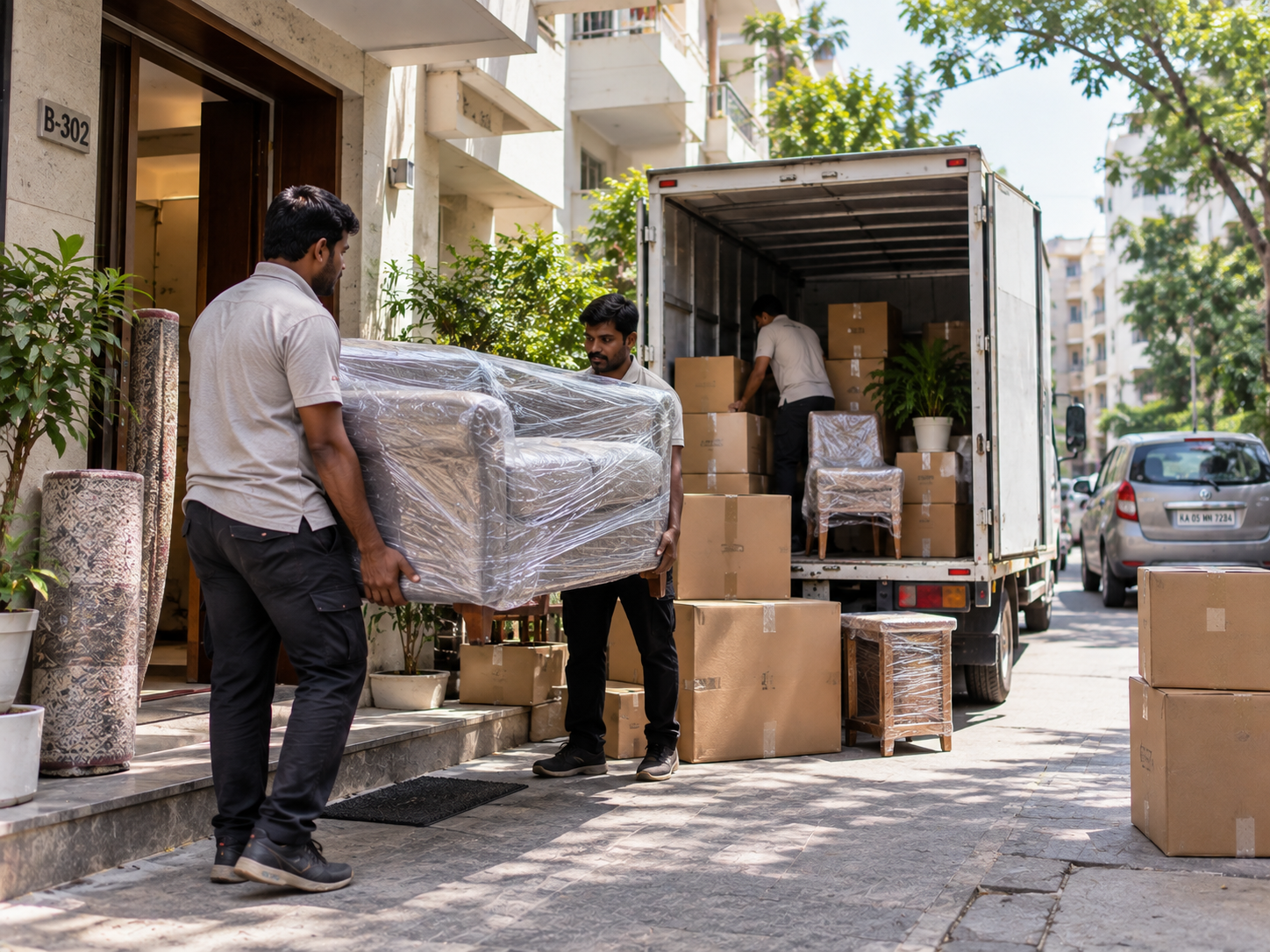 Local Shifting service by Shree Ram Packers and Movers