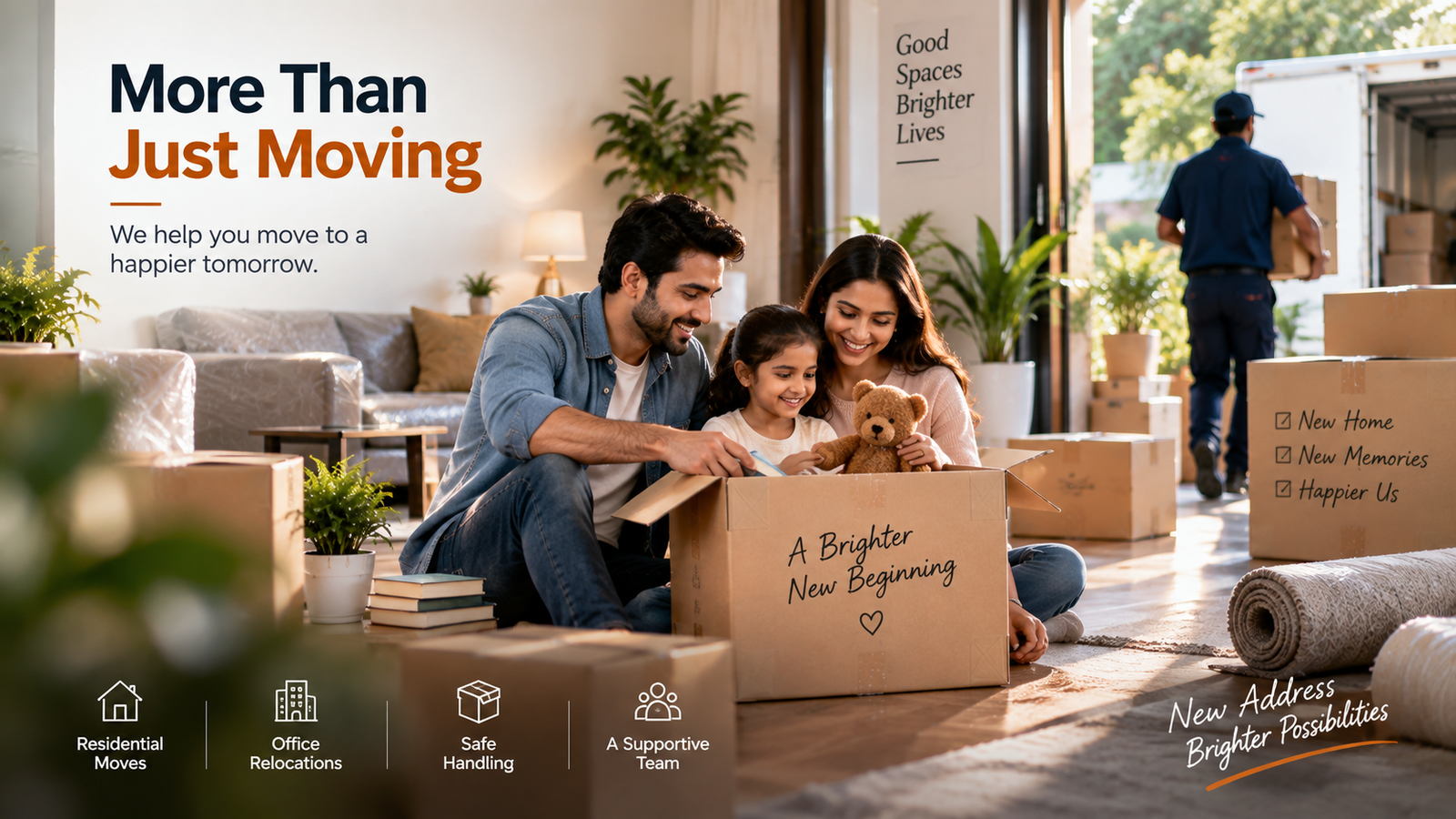 Careful home relocation support
